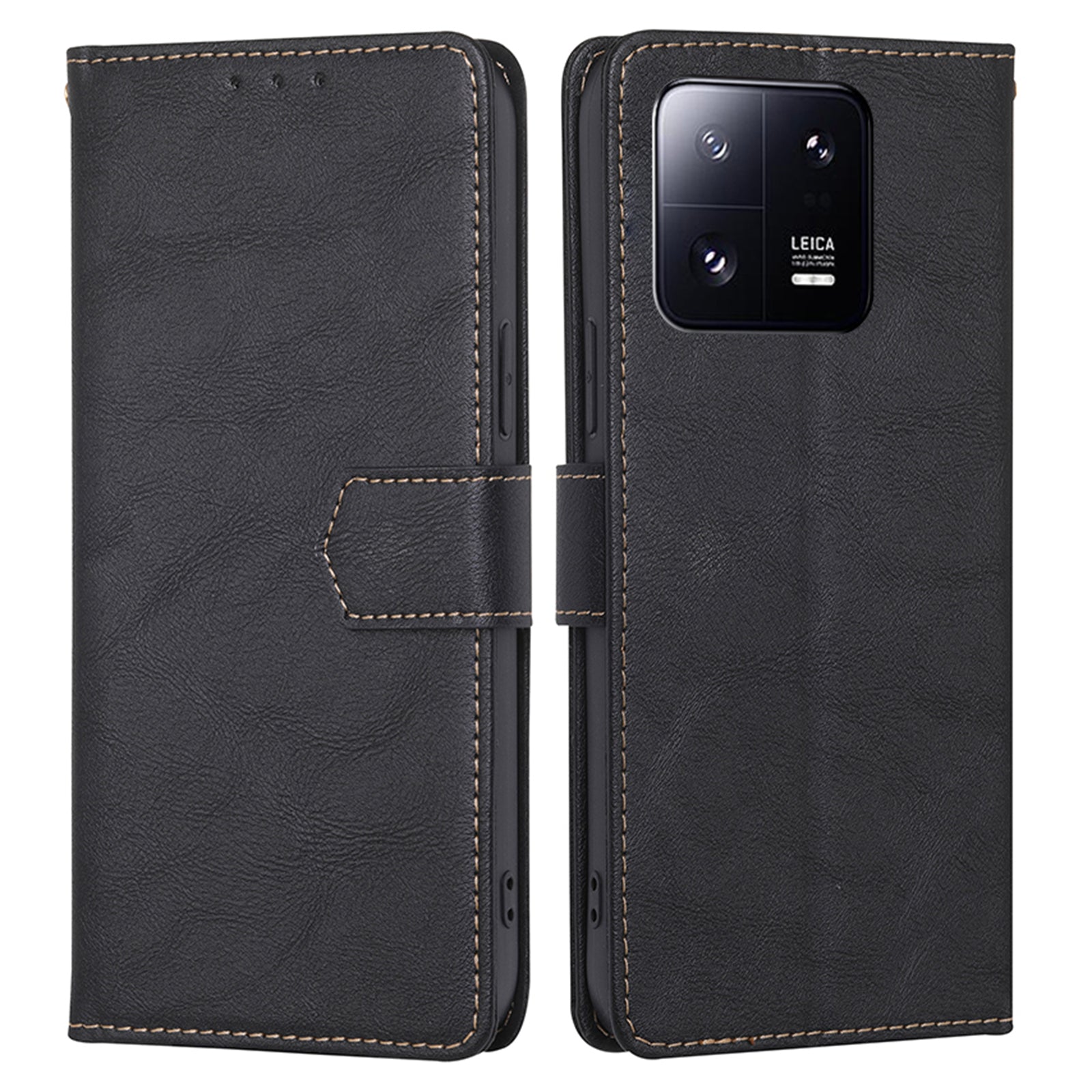 For Xiaomi 13 Pro 5G PU Leather Stand Wallet Shockproof RFID Blocking Phone Cover Cowhide Texture Phone Case For Xiaomi 13 Pro 5G PU Leather Stand Wallet Shockproof RFID Blocking Phone Cover Cowhide Texture Phone Case